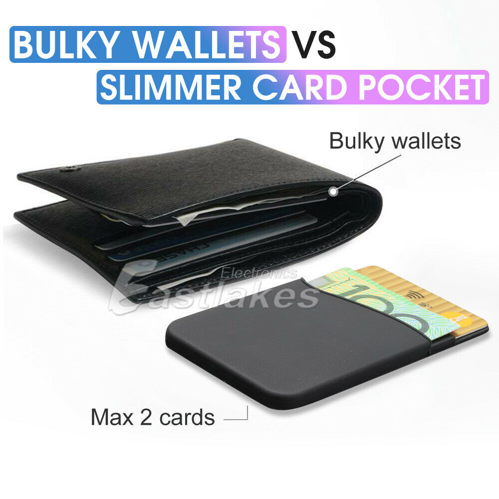 Double Slot Silicone Card Holder Sticker - Eastlakes Electronics